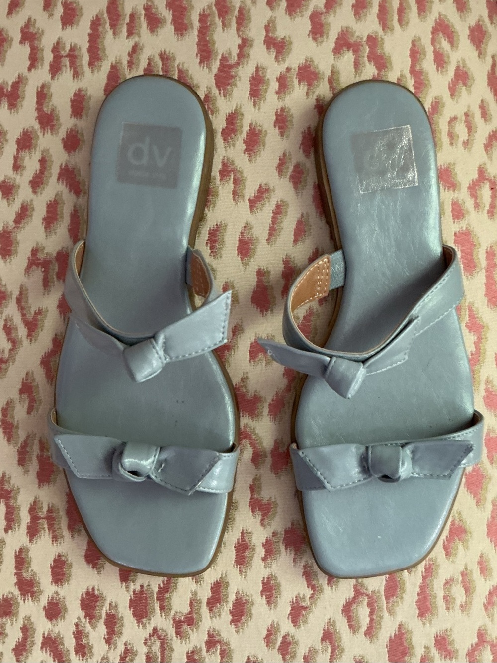 Dolce Vita Blue Bow Knot Sandals
